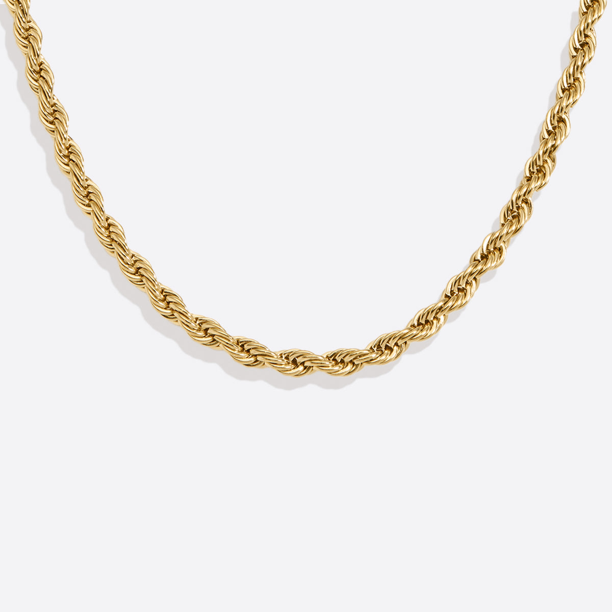4mm Rope Chain Necklace