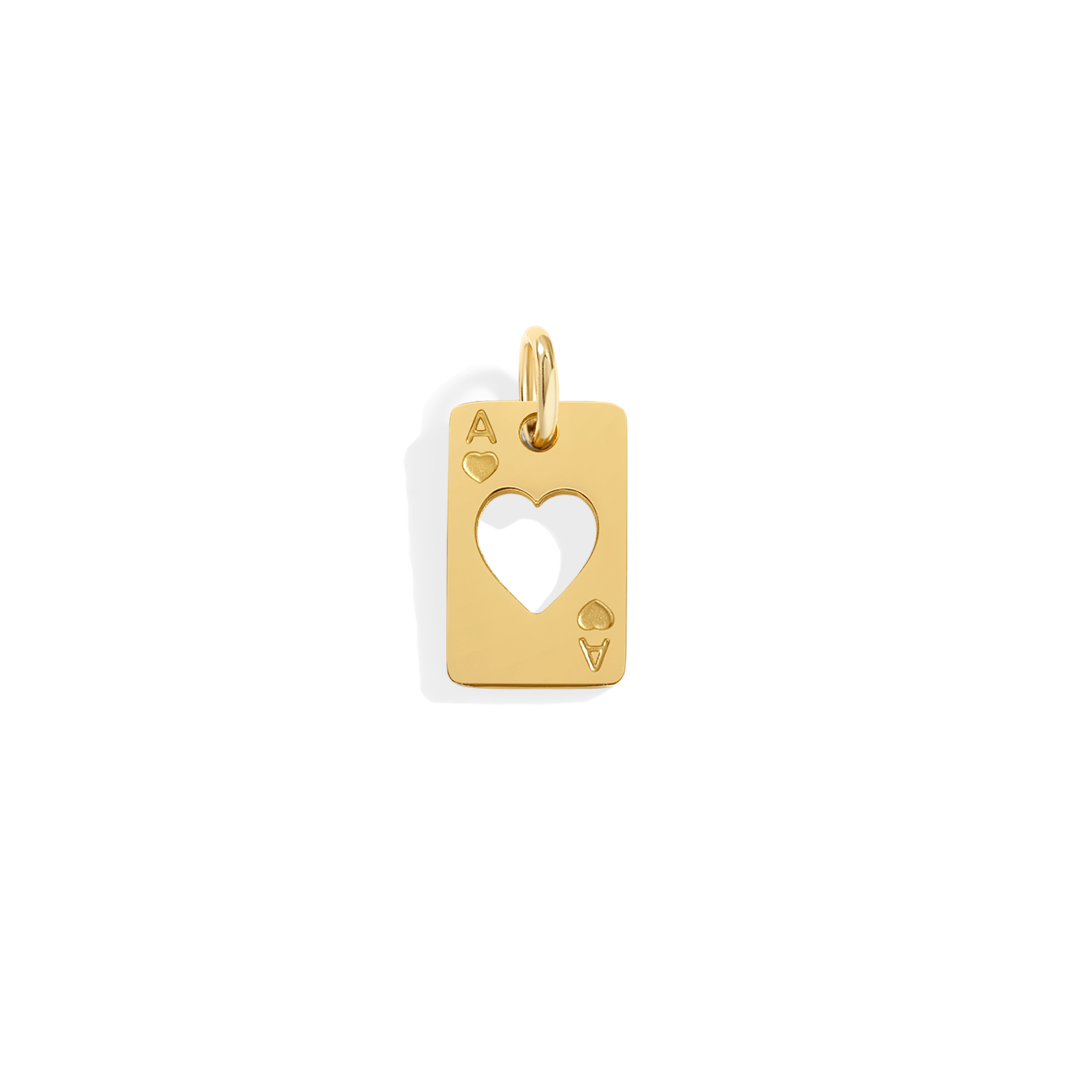 Ace of Hearts Charm