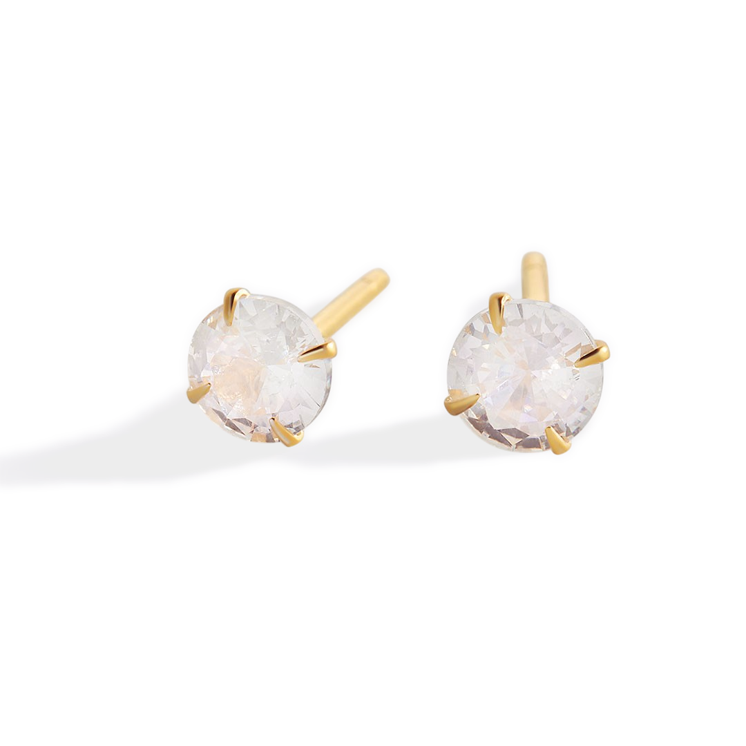 4mm Classic Solitaire Studs