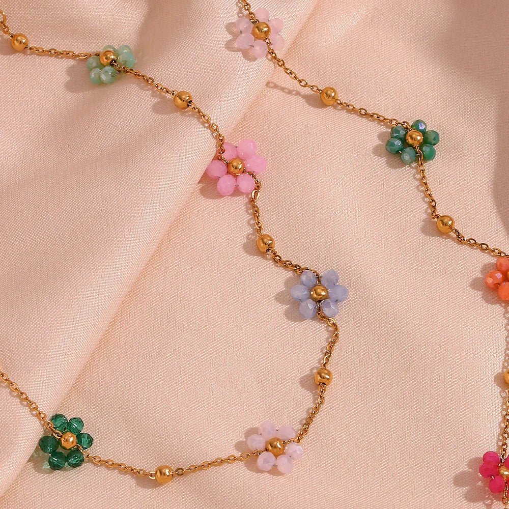 Azalea Floral Necklace