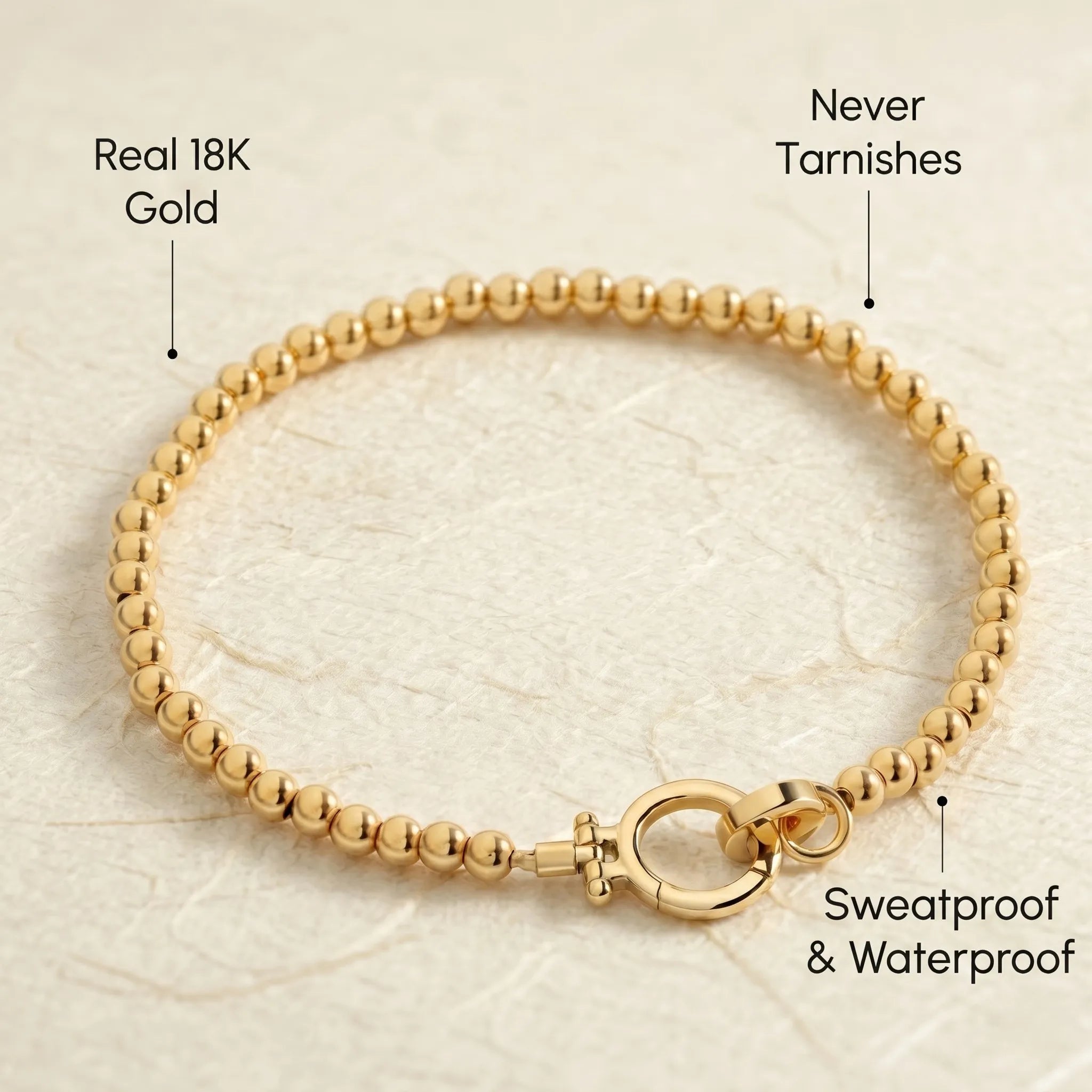 Mint Beaded Bracelet