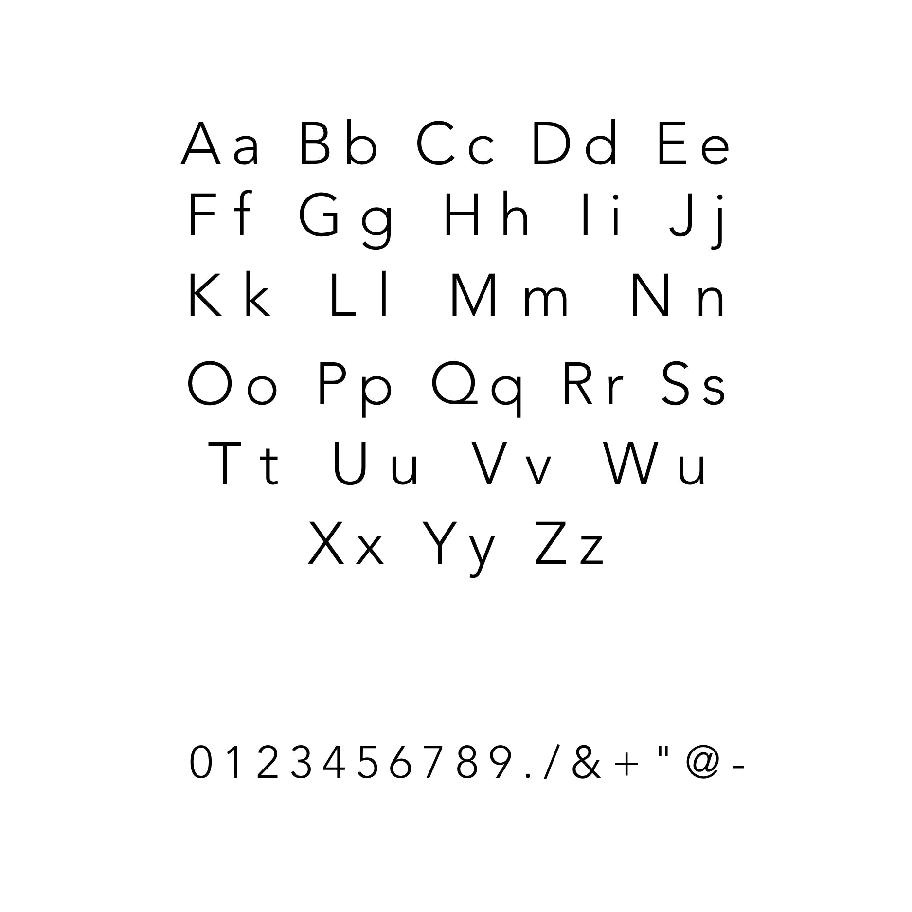 Bold Signature Necklace