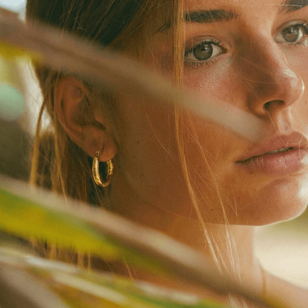 Cobra Hoop Earrings