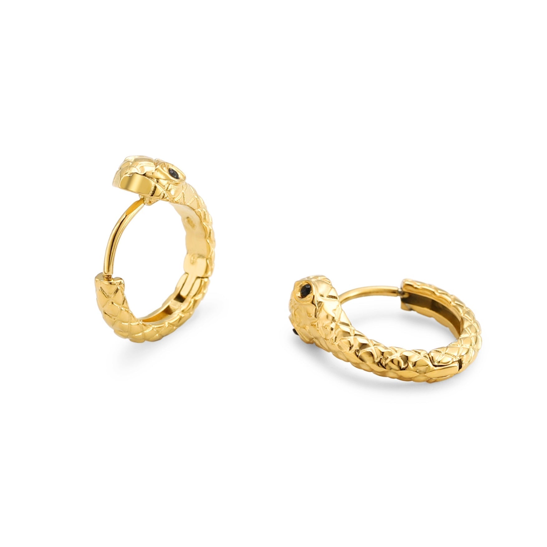 Snake Hoops Earrings