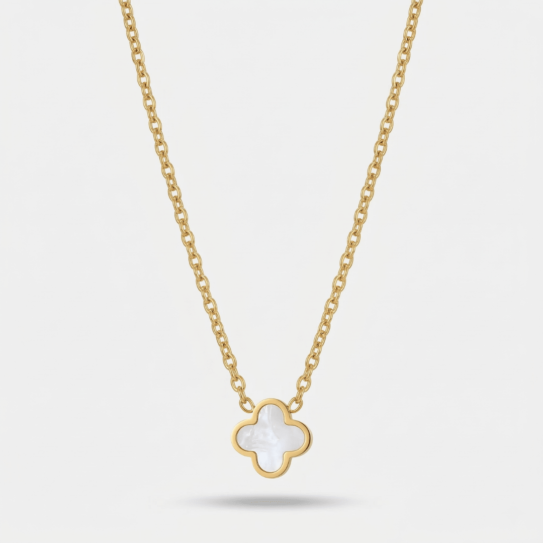 White Clover Necklace