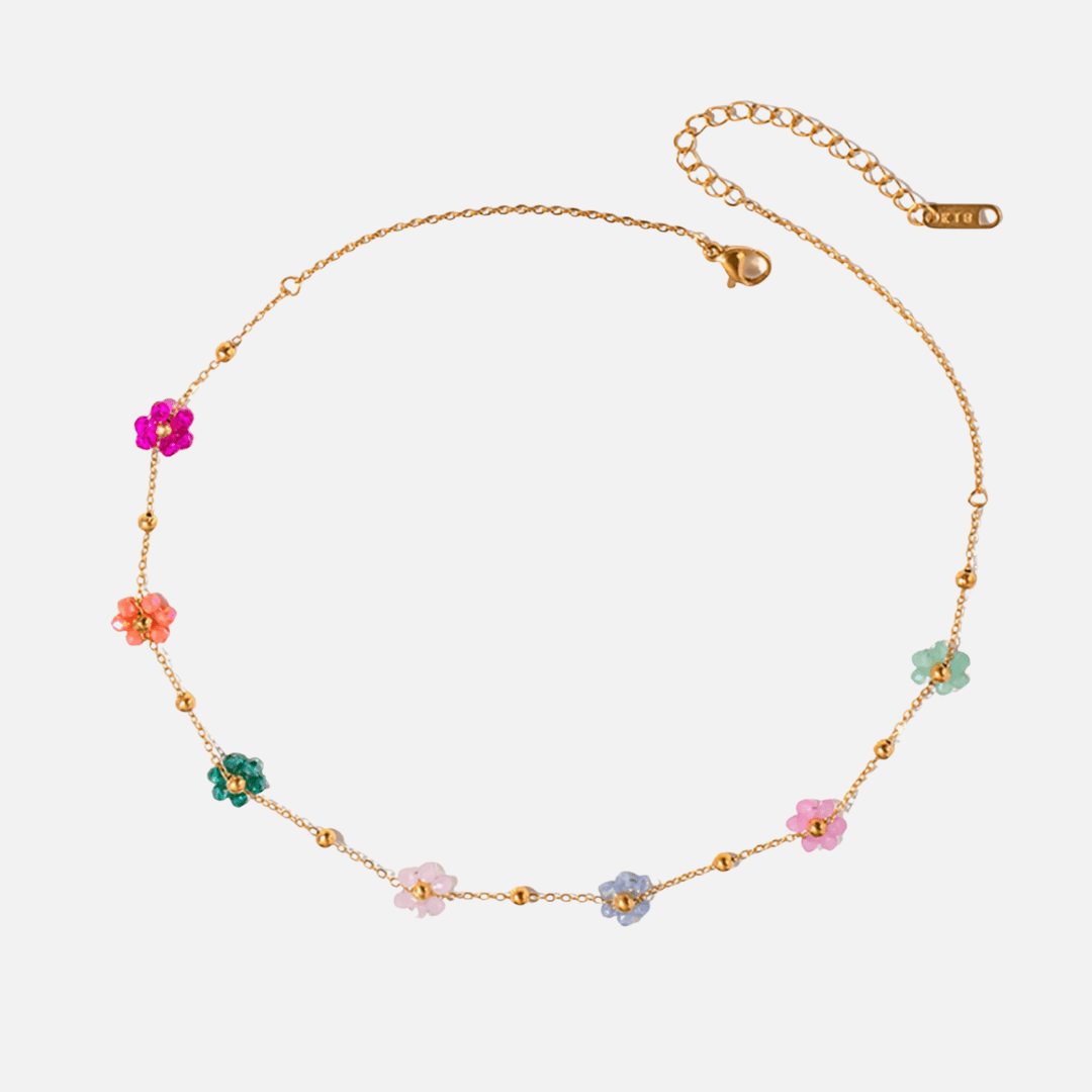 Azalea Floral Necklace