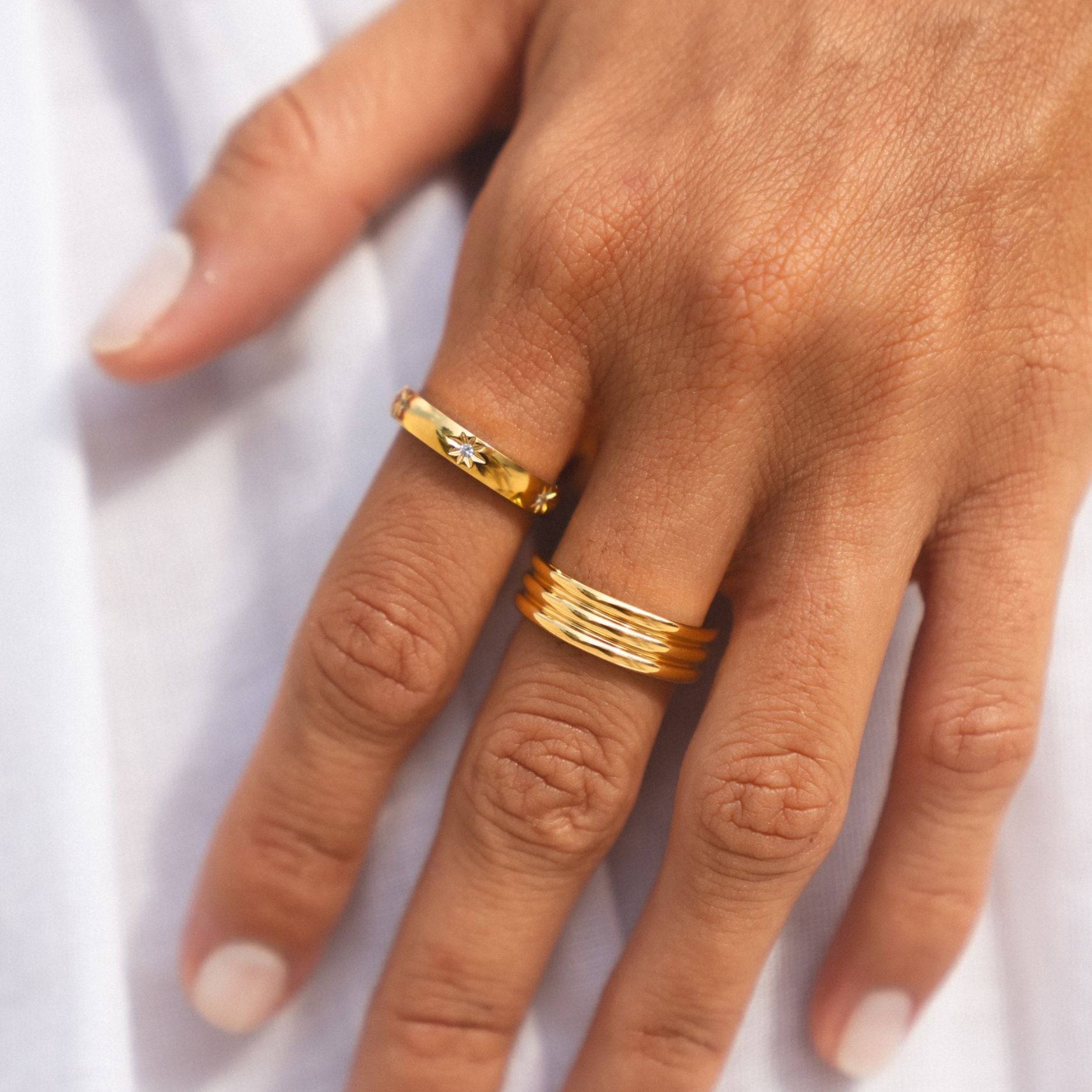 Sparkling Band Ring