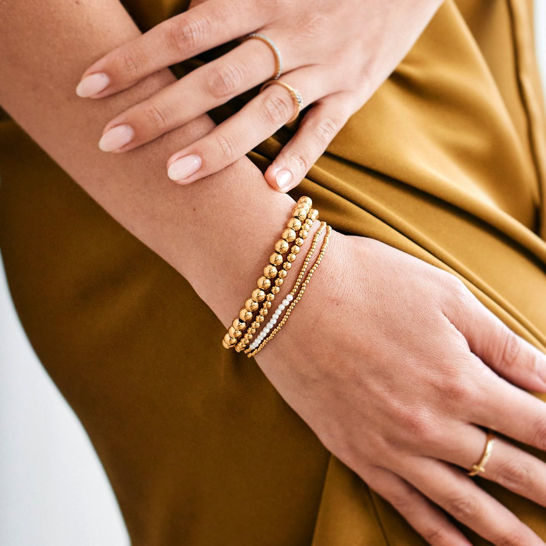 Everyday Pearl Bracelet Stacking Set