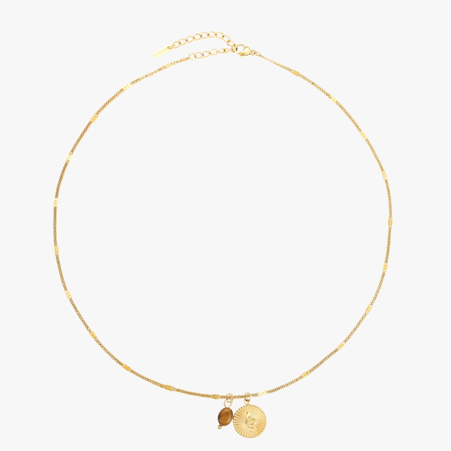 Golden Snake Necklace