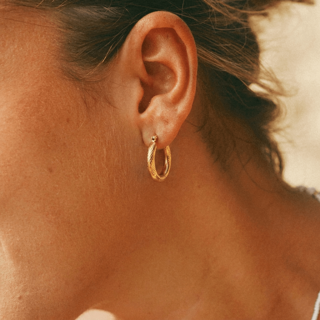 Cobra Hoop Earrings